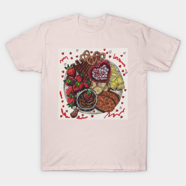 Festive Dessert Pack T-Shirt by Mila-Ola_Art